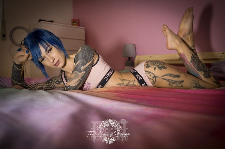 Marika Puffa in her&nbsp;bedroom